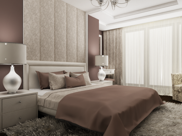 Фото из портфолио Проект 4-хкомнатной квартиры 2015 – фотографии дизайна интерьеров на INMYROOM