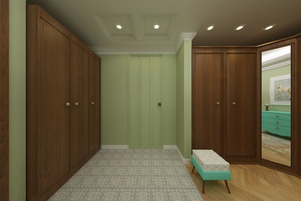 Фото из портфолио Квартира в английском стиле  – фотографии дизайна интерьеров на INMYROOM
