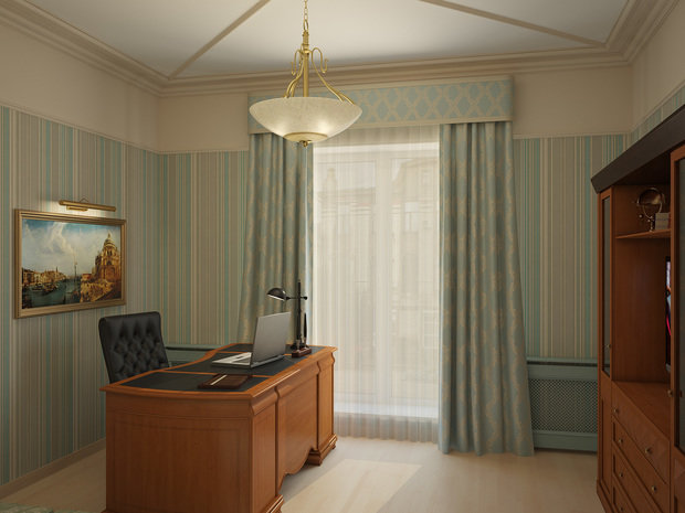 Фото из портфолио Квартира 110 кв. м. в стиле легкой классики. – фотографии дизайна интерьеров на INMYROOM