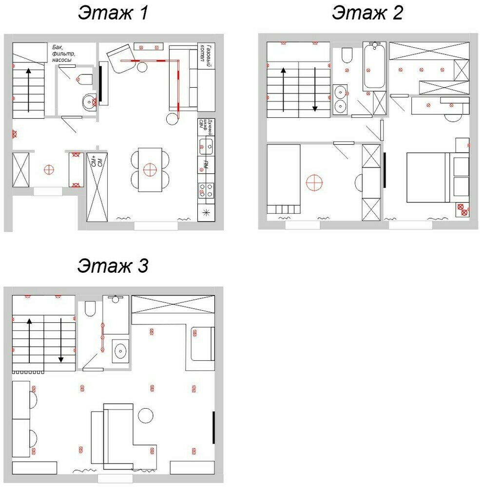 Фотография: Планировки в стиле , Скандинавский, Проект недели, Дом и дача, Таунхаус, 4 и больше, Более 90 метров, Ирина Сагун – фото на INMYROOM Фотография: Планировки в стиле , Скандинавский, Проект недели, Дом и дача, Таунхаус, 4 и больше, Более 90 метров, Ирина Сагун – фото на INMYROOM