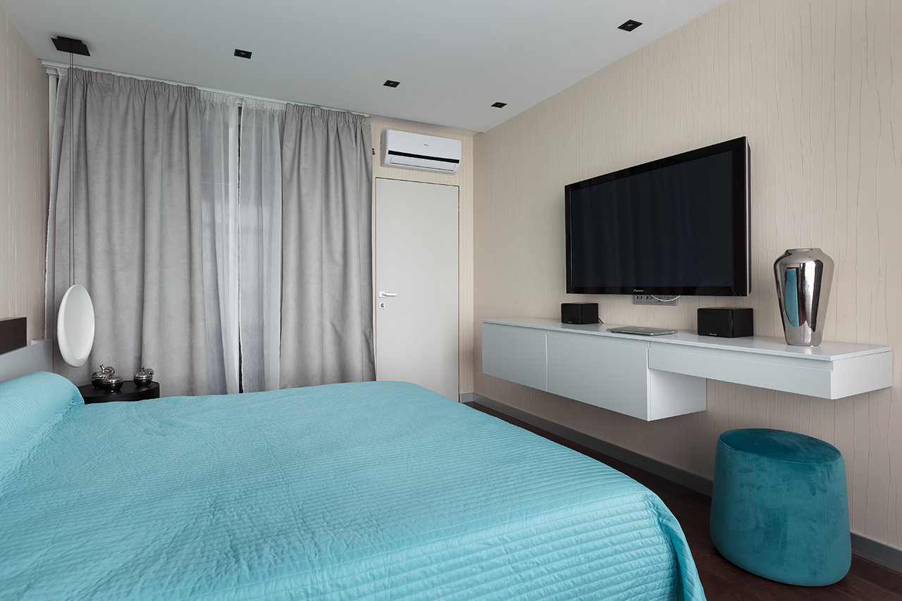 Фотография: Спальня в стиле Современный, Квартира, Проект недели, Пушкин, Монолитный дом, 4 и больше, Более 90 метров, Кирилл Пономаренко – фото на INMYROOM Фотография: Спальня в стиле Современный, Квартира, Проект недели, Пушкин, Монолитный дом, 4 и больше, Более 90 метров, Кирилл Пономаренко – фото на INMYROOM