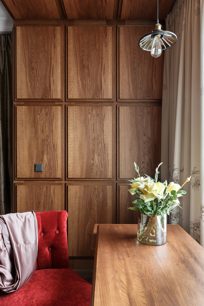 Фотография: Кабинет в стиле Классический, Квартира, Проект недели, Санкт-Петербург, Монолитный дом, 4 и больше, Более 90 метров, Дизайн-Холл – фото на INMYROOM