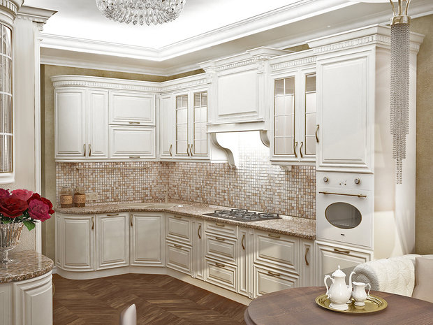 Фото из портфолио кухня кв Юбилейный – фотографии дизайна интерьеров на INMYROOM