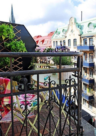 Фотография: Балкон, Терраса в стиле Прованс и Кантри, Скандинавский, Современный – фото на INMYROOM