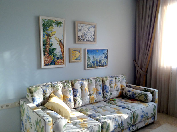 Фото из портфолио мои картины или sweet home art – фотографии дизайна интерьеров на INMYROOM