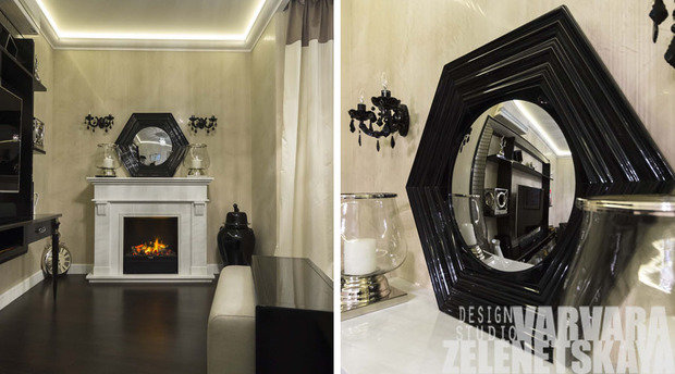 Фото из портфолио Графит и сливки – фотографии дизайна интерьеров на INMYROOM