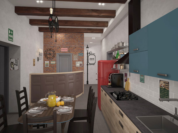 Фото из портфолио мини гостиница  – фотографии дизайна интерьеров на INMYROOM