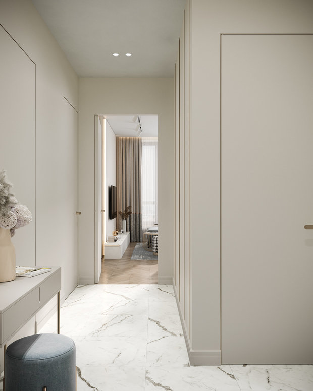 Фото из портфолио Квартира 62м2 для девушки ЖК Onyx Deluxe – фотографии дизайна интерьеров на INMYROOM