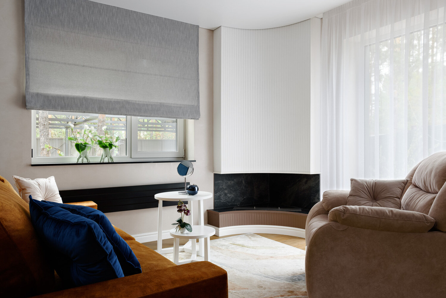 Фотография: Гостиная в стиле Современный, Дом, Проект недели, Дом и дача, Пенза, 4 и больше, Более 90 метров, Евгения Тугушева – фото на INMYROOM