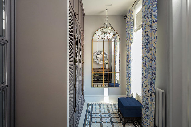 Фотография: Прихожая в стиле Прованс и Кантри, Классический, Проект недели, Дом и дача, Московская область, Таунхаус, Дмитрий Коротецкий, Виктория Коротецкая, Lab21Studio, дуплекс – фото на INMYROOM
