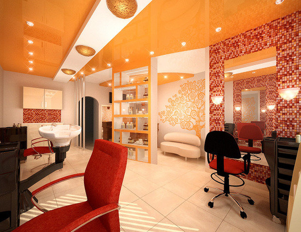 Фото из портфолио Модерн в интерьере салона красоты – фотографии дизайна интерьеров на INMYROOM