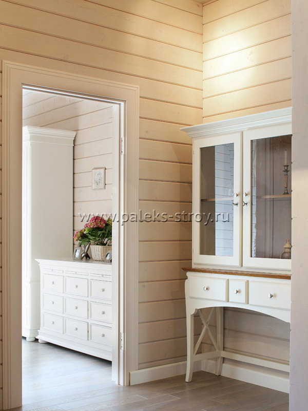 Фото из портфолио Светлый дом из клееного бруса – фотографии дизайна интерьеров на INMYROOM