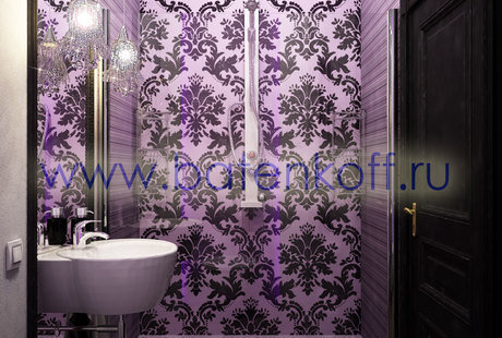 Дизайн проект ванной комнаты на Белинского 