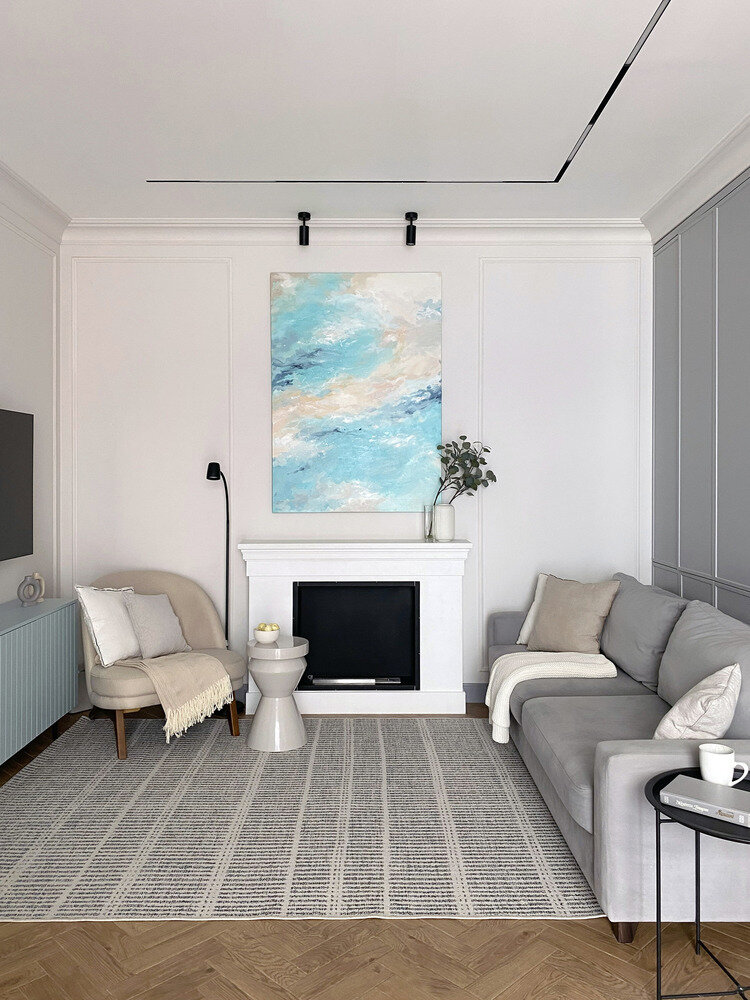 Фотография: Гостиная в стиле Современный, Скандинавский, Проект недели, Дом и дача, Таунхаус, 4 и больше, Более 90 метров, Ирина Сагун – фото на INMYROOM Фотография: Гостиная в стиле Современный, Скандинавский, Проект недели, Дом и дача, Таунхаус, 4 и больше, Более 90 метров, Ирина Сагун – фото на INMYROOM