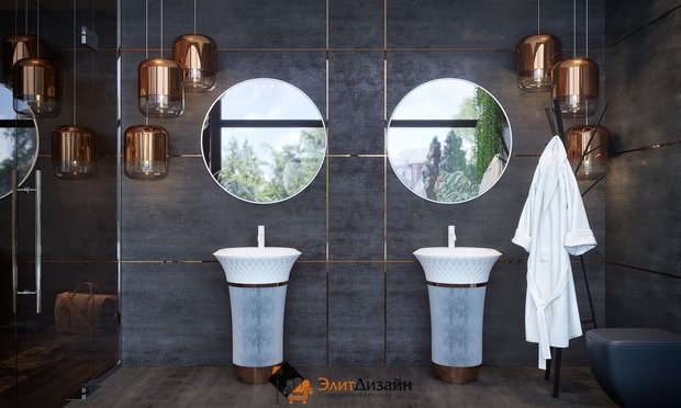 Фото из портфолио Частный дом 350м2 – фотографии дизайна интерьеров на INMYROOM