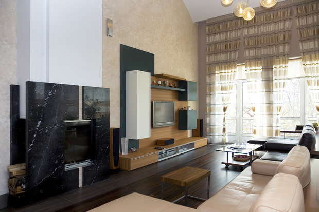Фото из портфолио "Стихии, создающие интерьер: камень, металл, дерево..." – фотографии дизайна интерьеров на INMYROOM