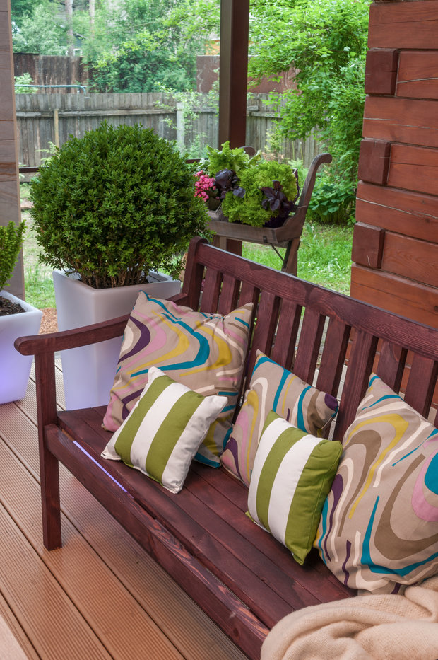 Фотография: Балкон, Терраса в стиле Прованс и Кантри, Дом, Дома и квартиры – фото на INMYROOM