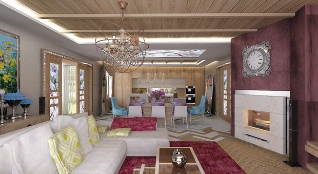 Фото из портфолио Интерьер для хорошего настроения – фотографии дизайна интерьеров на INMYROOM