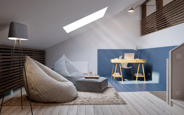 Фотография: Кабинет в стиле Лофт, Современный, Эко – фото на INMYROOM