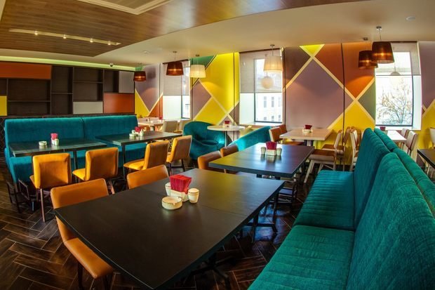 Фото из портфолио Кафе Винегрет – фотографии дизайна интерьеров на INMYROOM