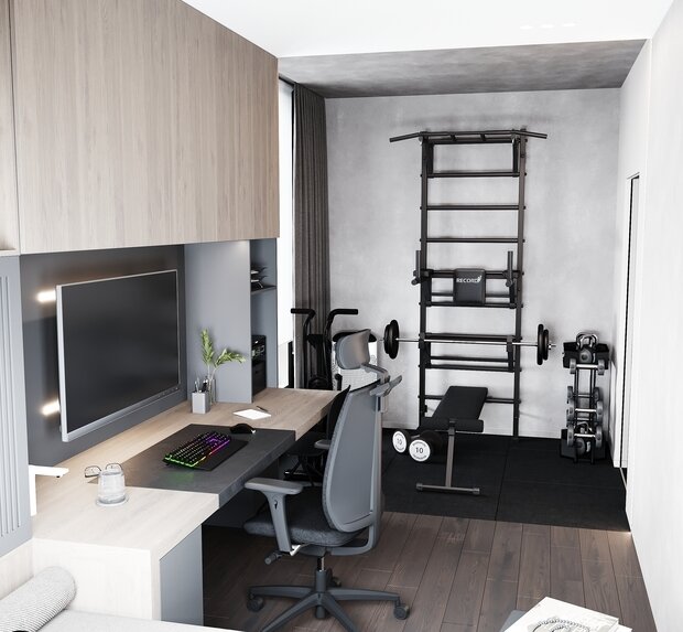 Фотография: Кабинет в стиле Современный, Лофт, Квартира, Проект недели, Санкт-Петербург, 4 и больше, Более 90 метров, Студия 20:18 – фото на INMYROOM