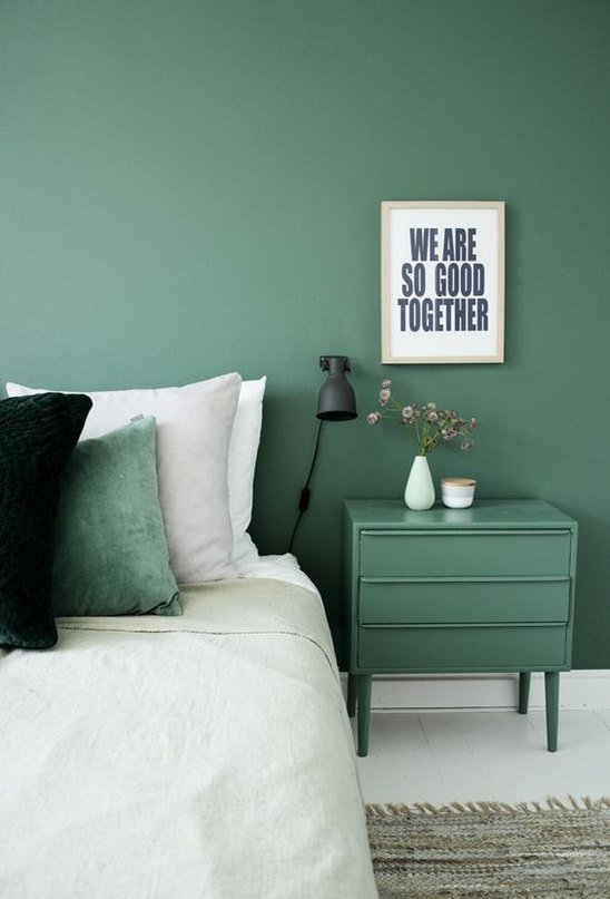 Фото из портфолио Цвет Bohemian green – фотографии дизайна интерьеров на INMYROOM