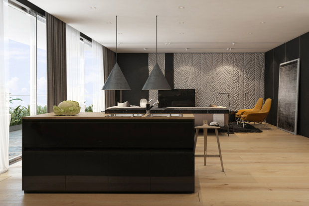 Фото из портфолио Tel Aviv apartment – фотографии дизайна интерьеров на INMYROOM