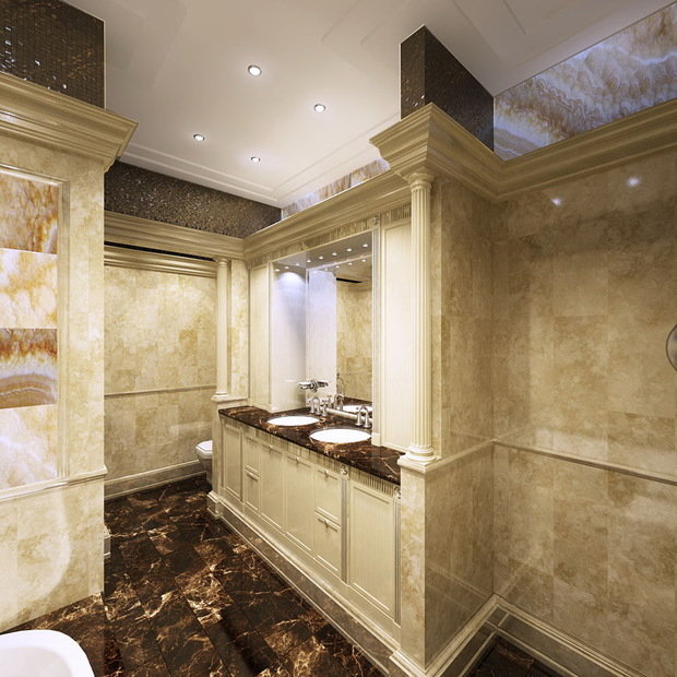 Фото из портфолио Классические санузлы и ванны (набор). – фотографии дизайна интерьеров на INMYROOM