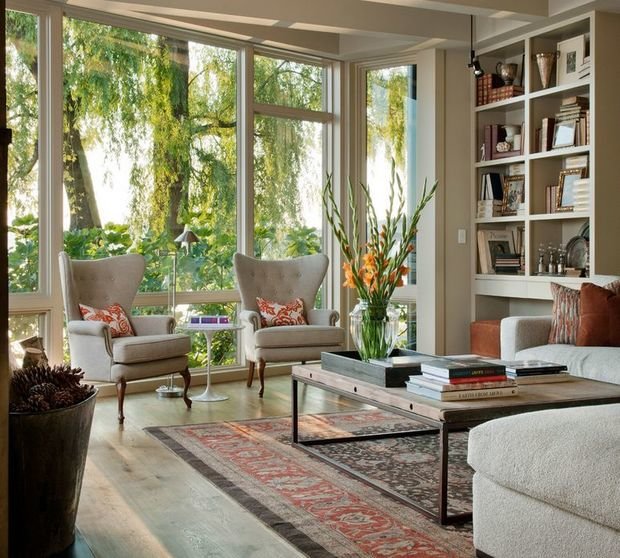 Фотография: Гостиная в стиле Прованс и Кантри, Декор интерьера, Планировки, Аксессуары, Интерьер комнат, Дизайн интерьера, Декор, Прочее, Советы, освещение – фото на INMYROOM