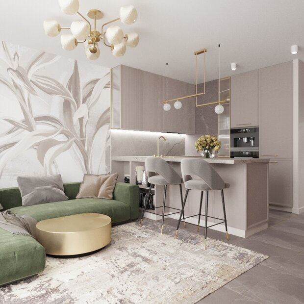 Фото из портфолио Стрельна – фотографии дизайна интерьеров на INMYROOM