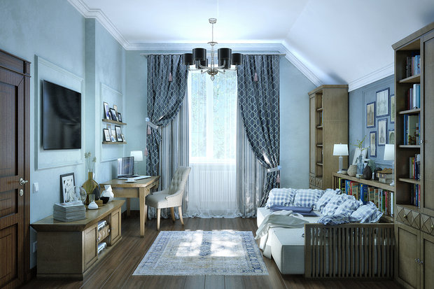 Фото из портфолио спальня – фотографии дизайна интерьеров на INMYROOM