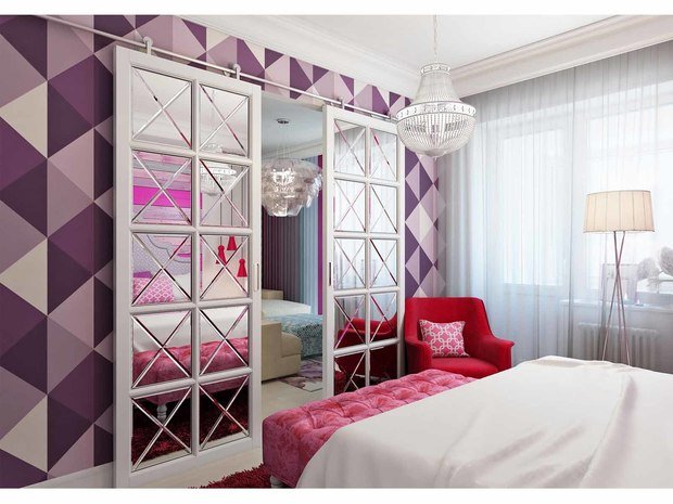 Фото из портфолио "Клубника, пионы и седьмое небо". Проект квартиры 105 кв.м. – фотографии дизайна интерьеров на INMYROOM