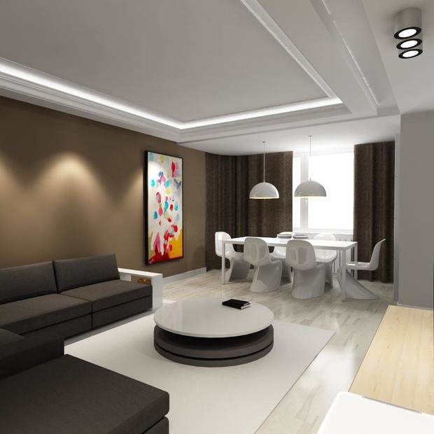 Фото из портфолио Квартира 140 м2 – фотографии дизайна интерьеров на INMYROOM