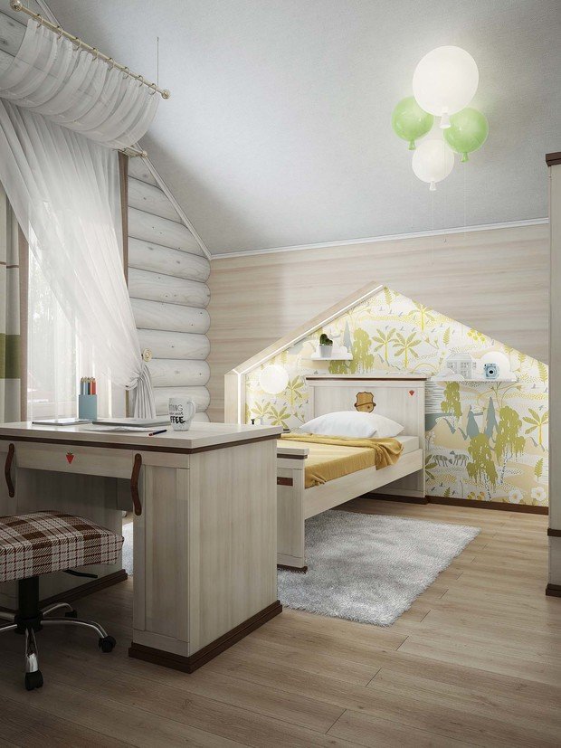 Фото из портфолио Коттедж/сруб – фотографии дизайна интерьеров на INMYROOM