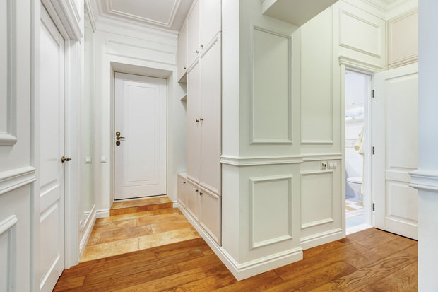 Фотография: Прихожая в стиле Классический, Скандинавский, Эклектика, Квартира, Дома и квартиры, Проект недели – фото на INMYROOM