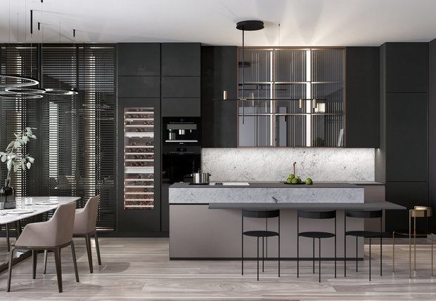 Дизайн: студия Quadro Room