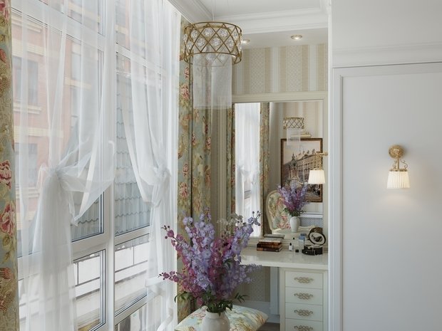 Фото из портфолио Классическая квартира – фотографии дизайна интерьеров на INMYROOM