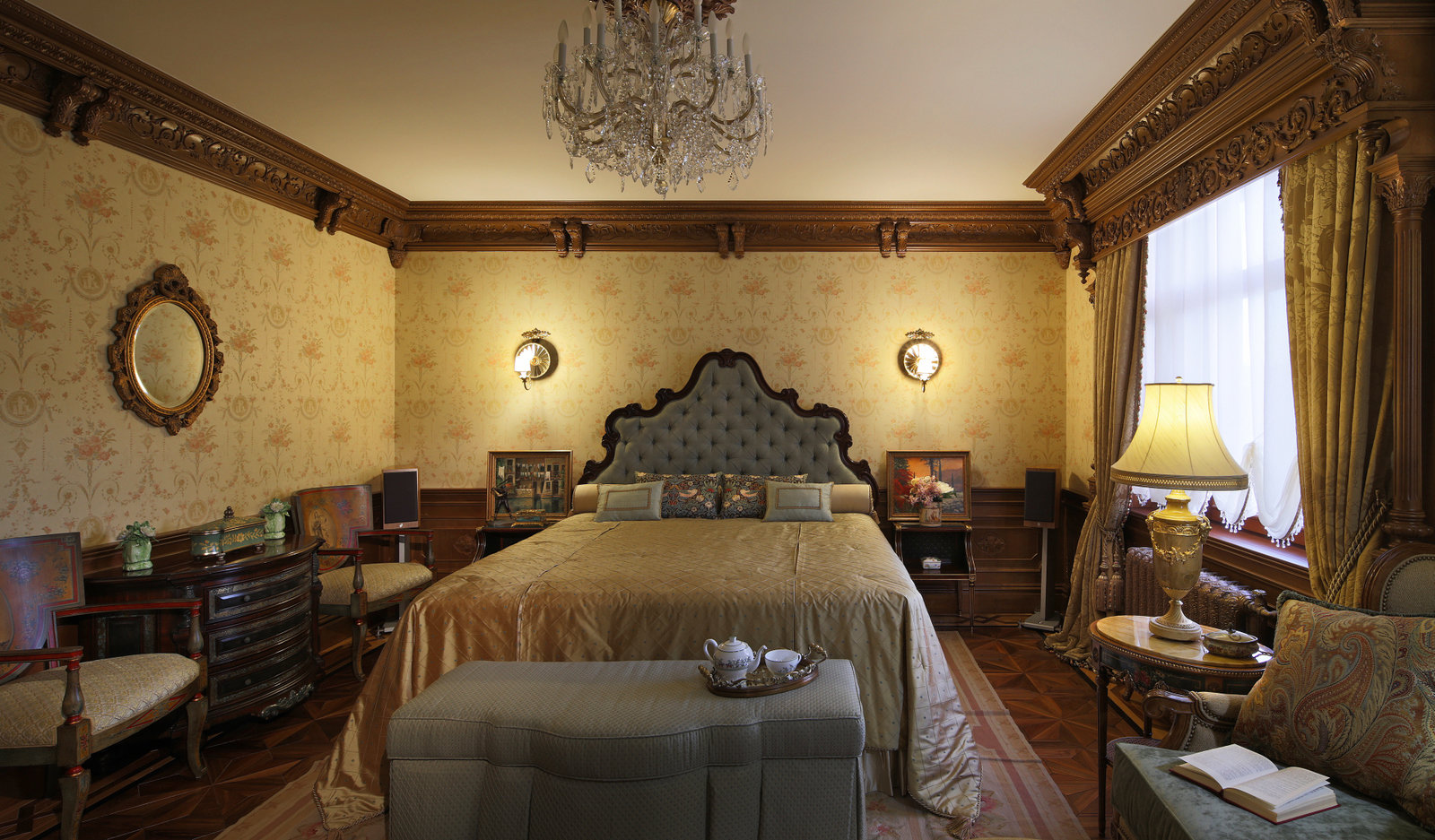 Фотография: Спальня в стиле Прованс и Кантри, Классический, Квартира, Дома и квартиры, Проект недели – фото на INMYROOM