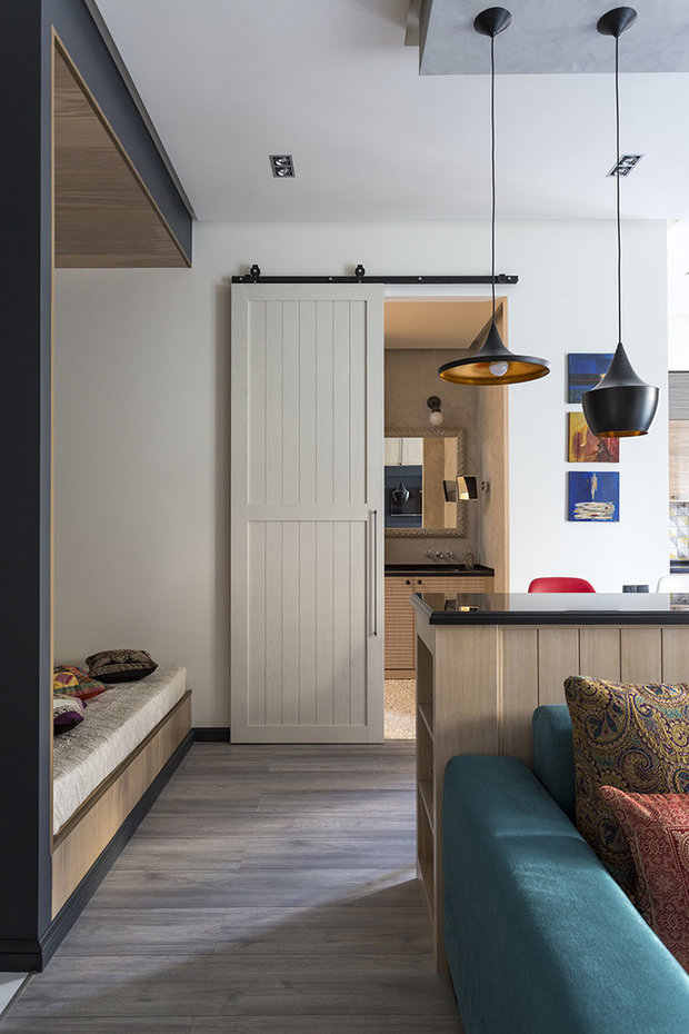 Фотография: Гостиная в стиле Восточный, Лофт, Квартира, Студия, Советы, Гид – фото на INMYROOM