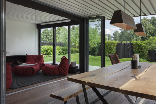 Фото из портфолио Пристройка к дому в поселке Новые Вешки – фотографии дизайна интерьеров на INMYROOM