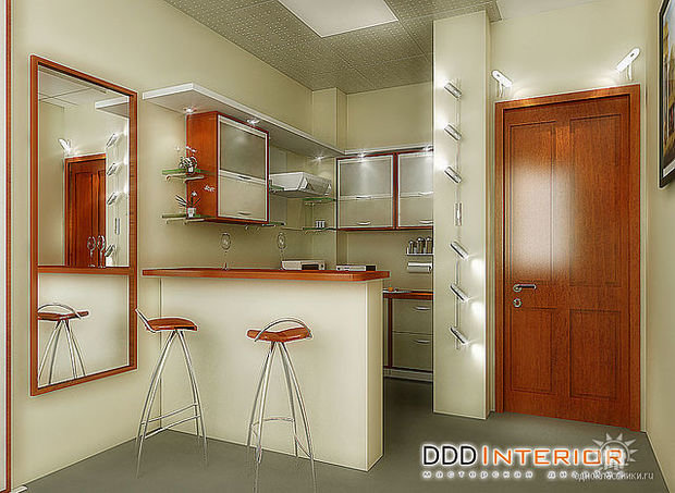 Фото из портфолио Кухня – фотографии дизайна интерьеров на InMyRoom.ru
