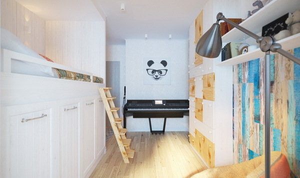 Фото из портфолио Детская комната с маркерным покрытием – фотографии дизайна интерьеров на INMYROOM