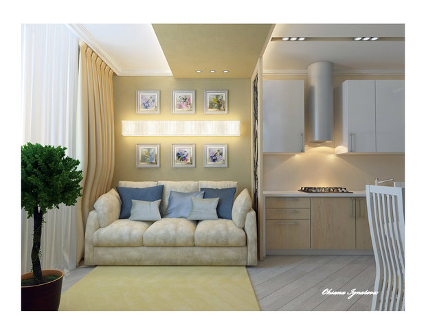 Фото из портфолио Москва,п. Коммунарка – фотографии дизайна интерьеров на INMYROOM