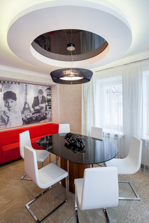 Фото из портфолио Двухуровневая квартира в Нижнем Новгороде – фотографии дизайна интерьеров на INMYROOM