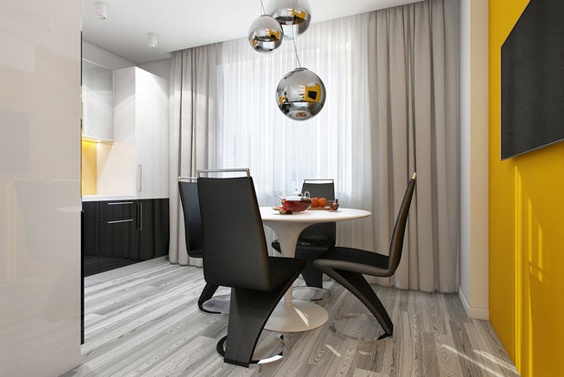 Фото из портфолио Квартира на улице Маршала Малиновского. Москва – фотографии дизайна интерьеров на INMYROOM