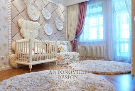 Дизайн детской для девочки от Luxury Antonovich Design