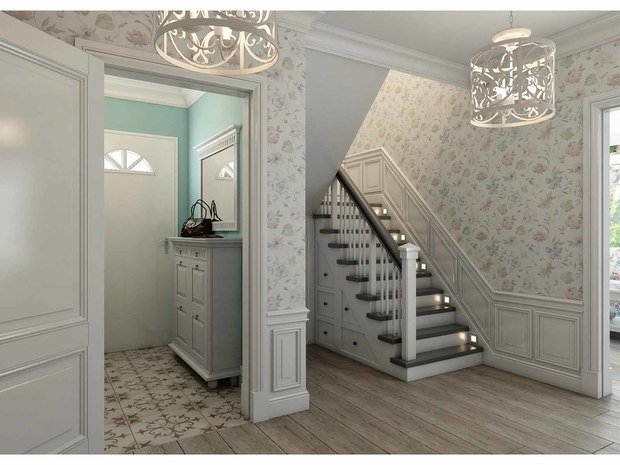 Фото из портфолио "Дом с видом на счастье". Проект дома 120 кв.м.  – фотографии дизайна интерьеров на INMYROOM