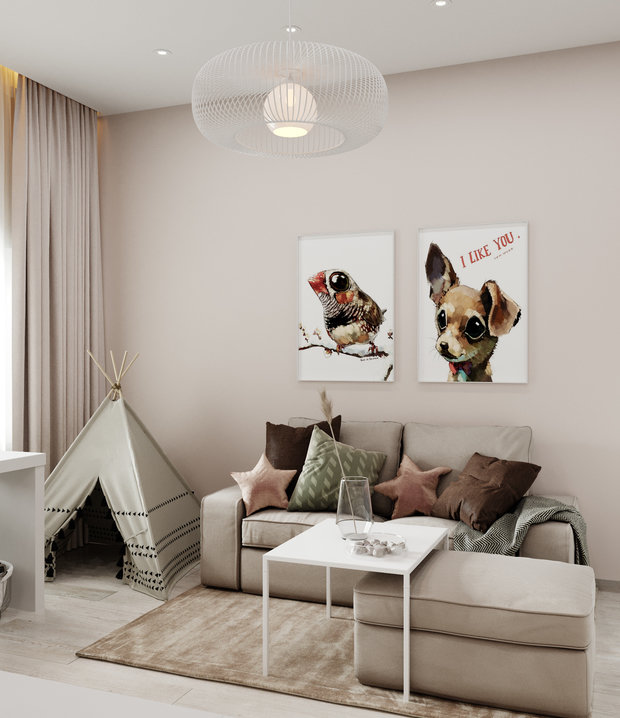 Фото из портфолио Квартира в ЖК Москва – фотографии дизайна интерьеров на INMYROOM