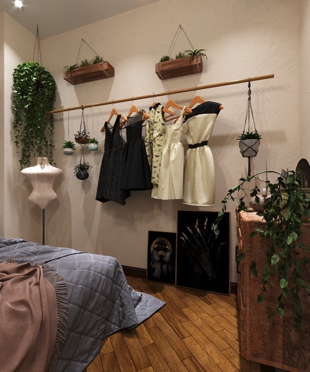 Фото из портфолио бохо-спальня – фотографии дизайна интерьеров на INMYROOM