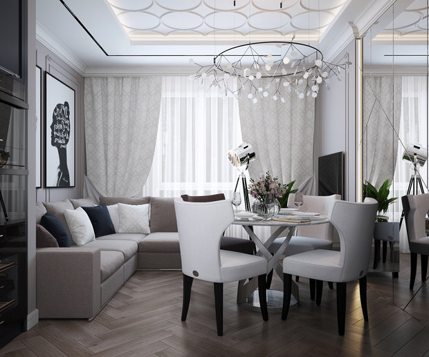 Фото из портфолио все по кругу – фотографии дизайна интерьеров на INMYROOM